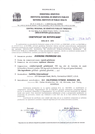 Evening Primrose Oil CaliVita 100 Caps | Confort PMS [1]