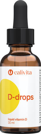 Oase - Vitamina D3 Lichidă pentru Copii și Adulți D-drops CaliVita, 30 ml