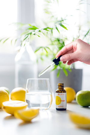 Vitamina D3 Lichidă pentru Copii și Adulți D-drops CaliVita, 30 ml [5]