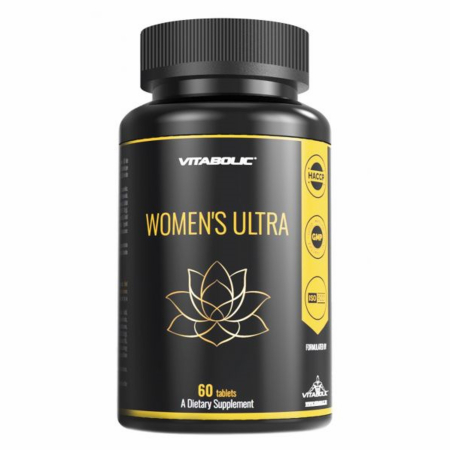 Vitamine & Suplimente - Womens Ultra Multivitamin 60 caps – Multivitamine pentru femei: energie, imunitate și sănătate generală – Vitabolic