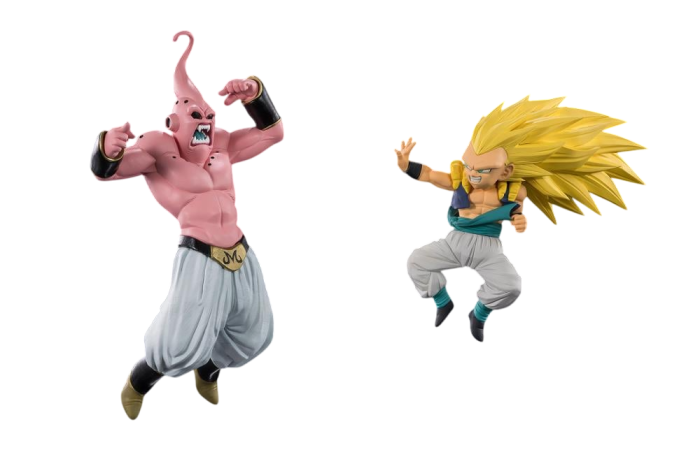 Dragon Ball Z Match Makers Majin Buu (vs. Super Saiyan 3 Gotenks) 15cm [4]