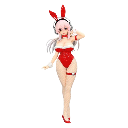 Figurine 14+ - Nitroplus BiCute Bunnies Super Sonico (Red Color Ver.)