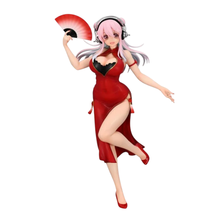 Figurine 14+ - Nitroplus Trio-Try-iT Super Sonico (China Dress Ver.)