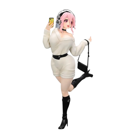 Figurine 14+ - Nitroplus Trio-Try-iT Super Sonico (Winter Memory Ver.)