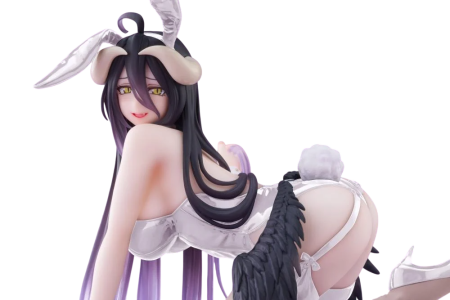 Figurine 14+ - Overlord Desktop Cute Albedo (Bunny Ver.) Figure (Renewal Edition)