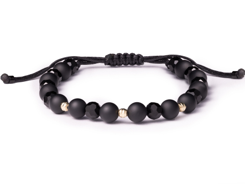 Bratara cu bile aur 14k - EA - Bratara bile aur 14k