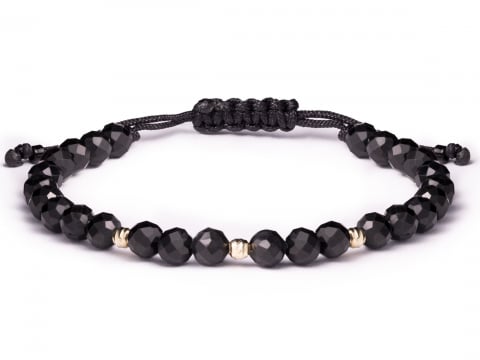 Bratara cu bile aur 14k - EA - Bratara bile aur 14k