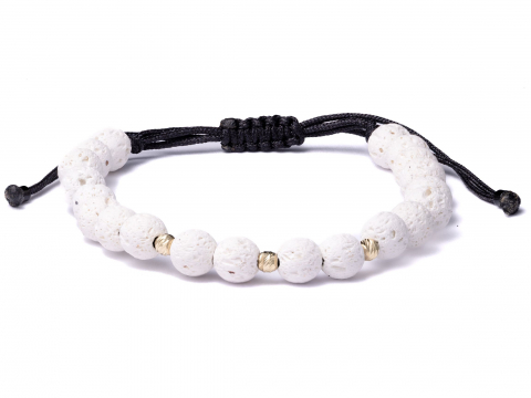 Bratara cu bile aur 14k - EA - Bratara bile aur 14k