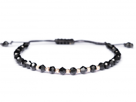 Bratara cu bile aur 14k - EA - Bratara bile aur 14k