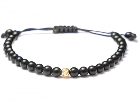 Bratara cu bile aur 14k - EA - Bratara bile aur 14k