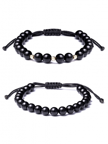 Bratara cu bile aur 14k - EA - Bratara bile aur 14k