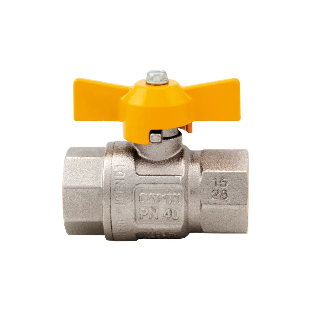 Robinet de gaz cu fluture 1/2" FI-FI [1]