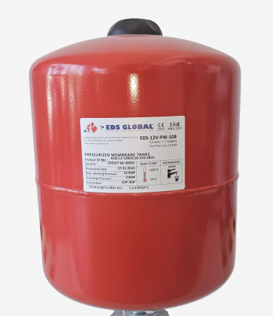 Vase de expansiune cu membrana interschimbabila - Vas expansiune 12 litri vertical
