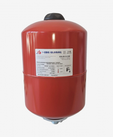 Vase de expansiune cu membrana interschimbabila - Vas expansiune 8 litri vertical