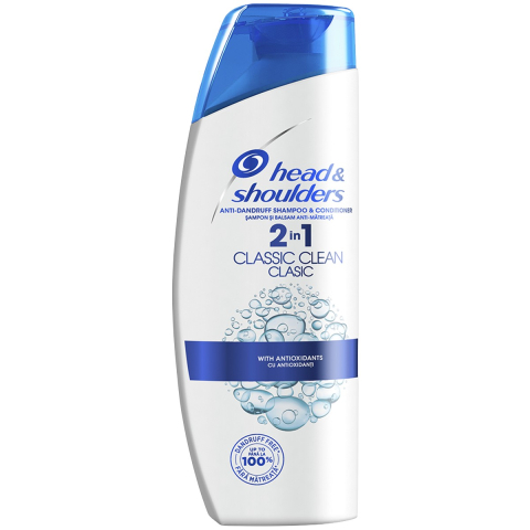 Șampoane - Sampon anti-matreata Head & Shoulders Classic Clean 2in1, 200 ml