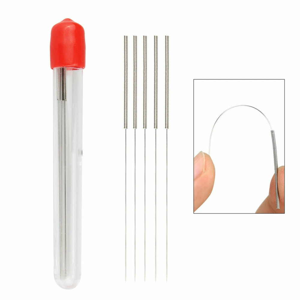Ace curatare duze de 0.3mm, inox, argintii (set 5 buc.) [4]