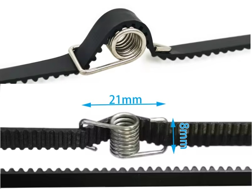 Arc intinzator curea GT2, diametru interior 5mm, brat 10mm [2]