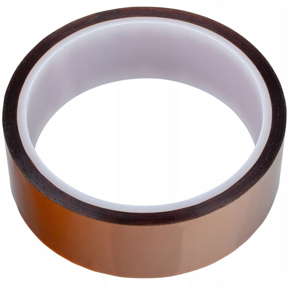 Banda adeziva izolatoare Kapton 40mm x 30m, folie poliimida rezistenta la temperatura [2]