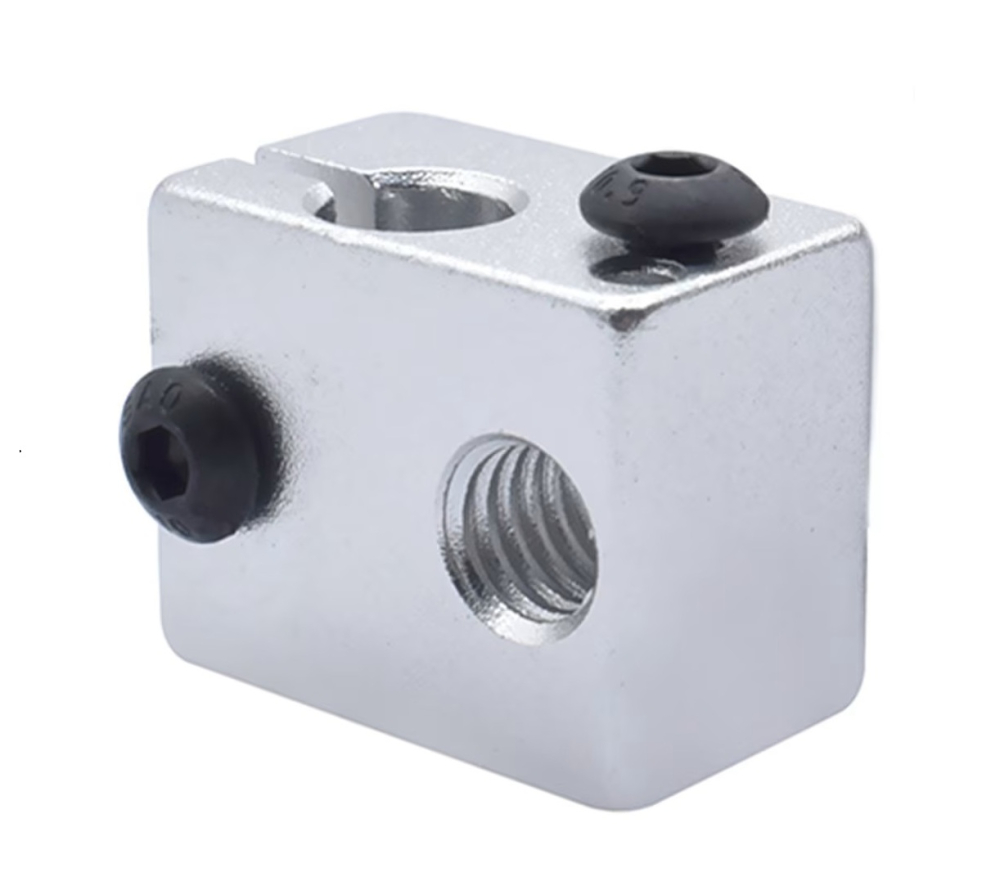 Bloc de incalzire V6 din aluminiu, 20x16x12mm, imprimanta 3D [2]
