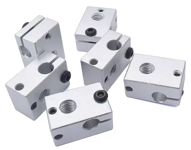 Bloc de incalzire V6 upgrade din aluminiu, 23x16x12mm, senzor 3mm [2]