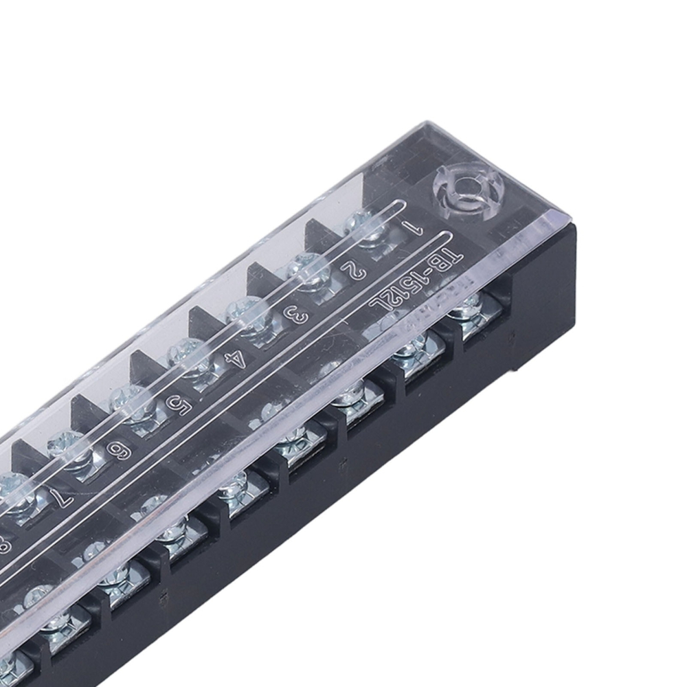 Bloc terminal 12 conexiuni, TB-1512, 600V, 15A, capac protectie [3]