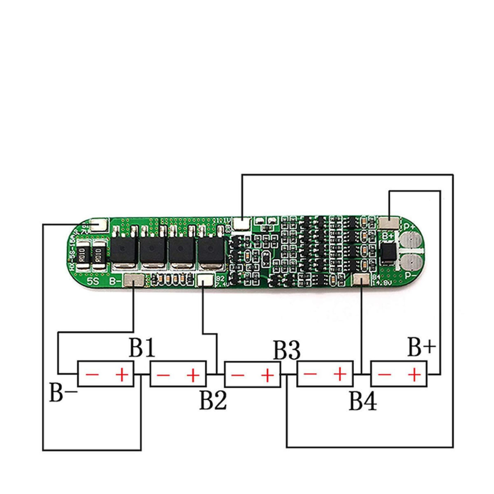 BMS 5S 15A fara balansare pentru baterii Li-ion (21V) [3]