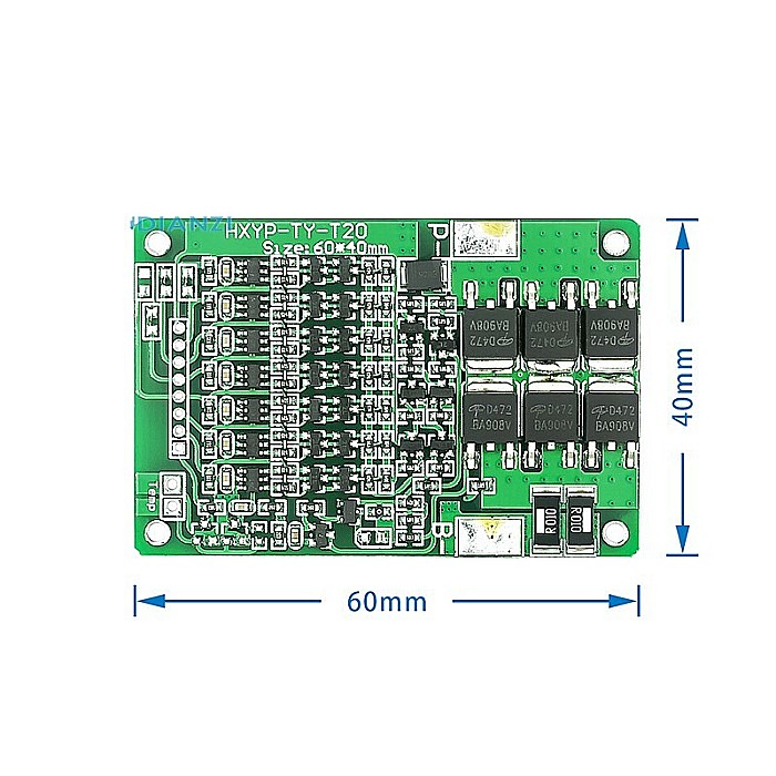 BMS 7S 15A HXYP-TY-T20 Protectie Echilibrare Si Incarcare Acumulatori Litiu 18650 [2]