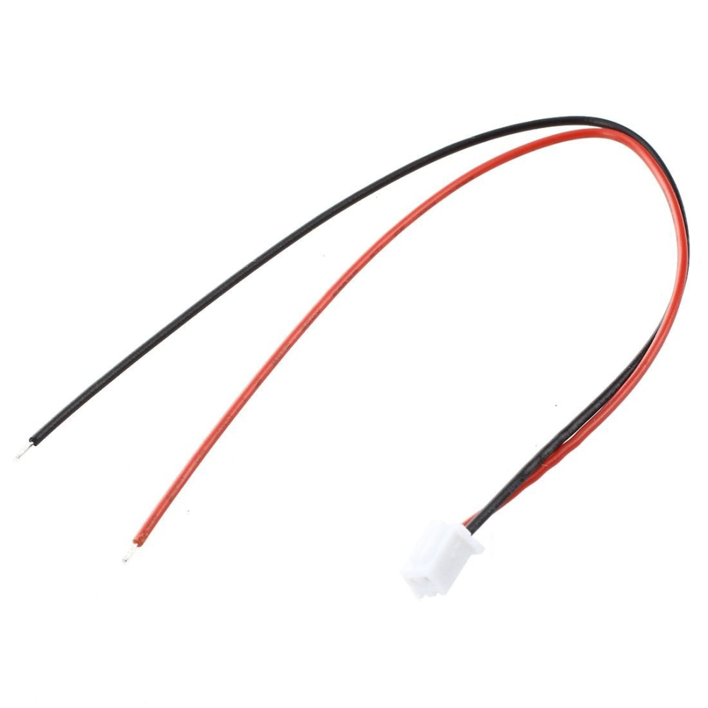 Cablu cu conector XH2.54 2P tata, 15cm, fire libere, 250V 3A [2]
