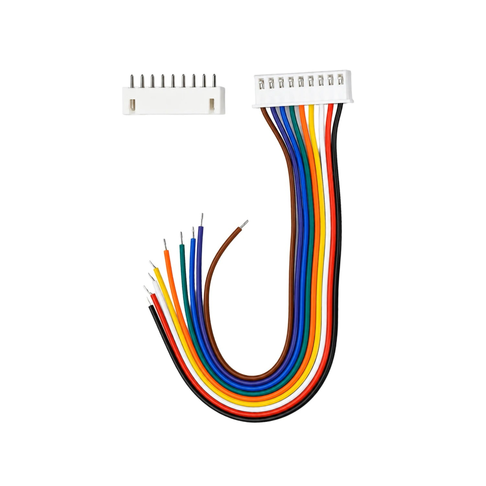 Cablu XH2.54 9P 26AWG pentru balansare acumulatori 8S, mufa mama-tata, 20cm [2]