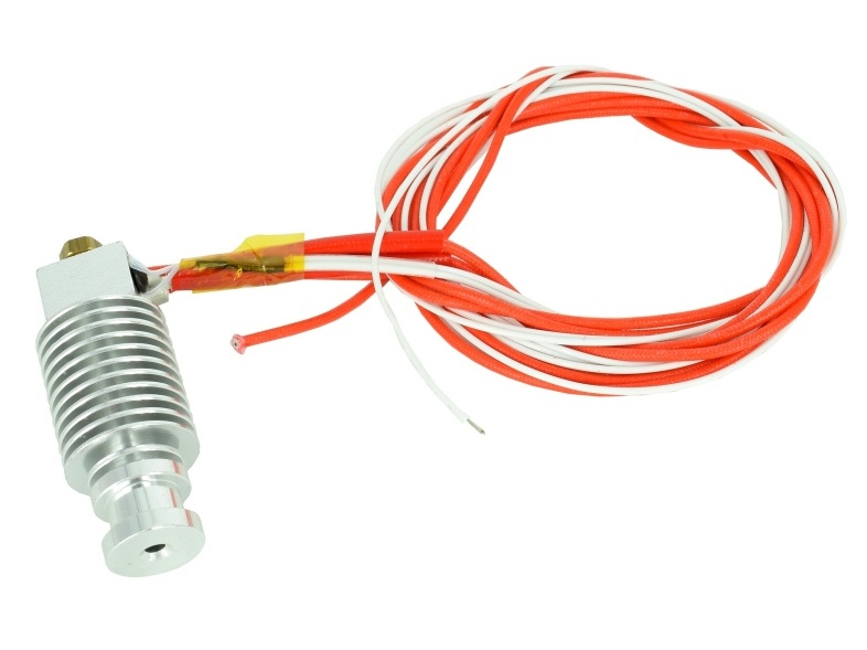 Cap printare hotend E3D V6, 12V 40W, duza 0.4mm, filament 1.75mm, fara conector pneumatic [3]