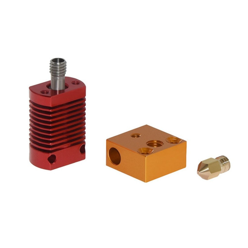 Cap printare hotend CR-10 Bowden, 12V 40W, duza 0.4mm, filament 1.75mm, cu PTFE [5]