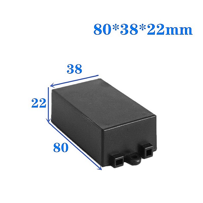 Carcasa cu autoblocare, 80x38x22mm, pentru surse de alimentare [3]