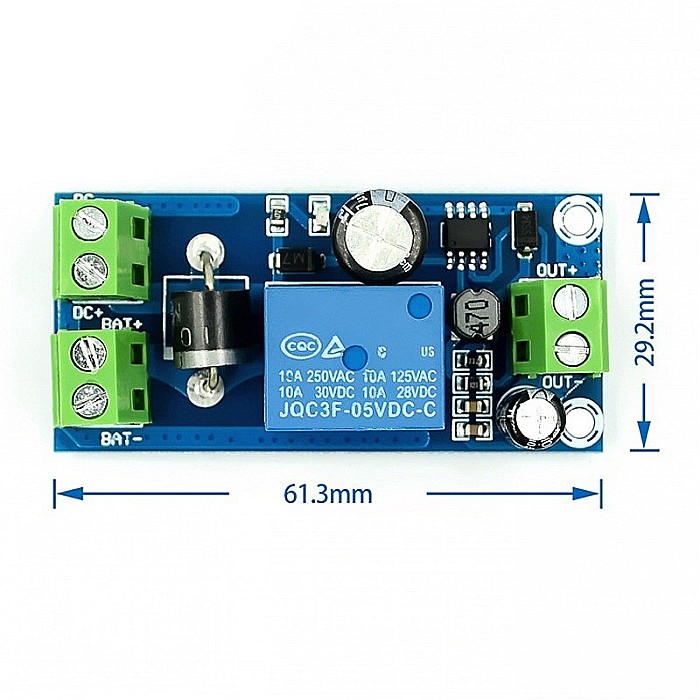 Comutator automat 5V-48V YX850 baterie litiu la caderea curentului electric [2]