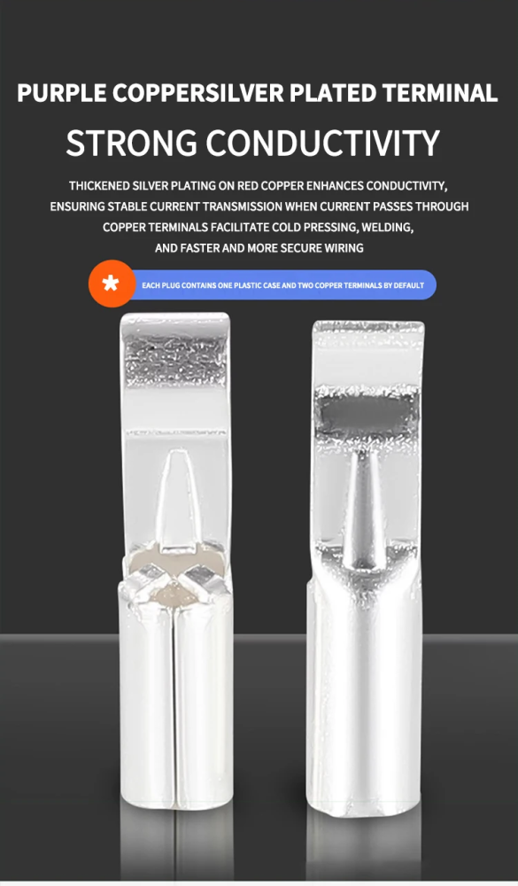 Conector de mare putere Anderson monopolar 600V 120A [8]