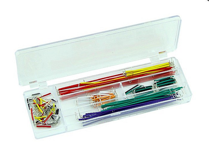 Set 140 fire jumper rigide pentru breadboard, 22 AWG, lungimi 2-125mm [6]