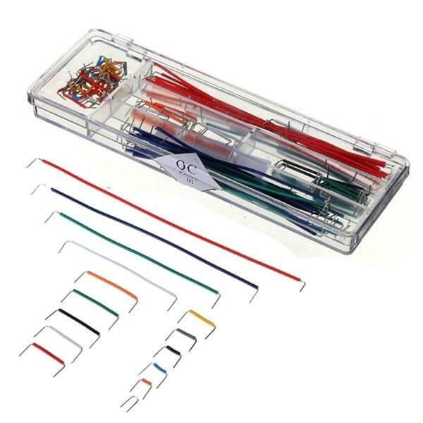 Set 140 fire jumper rigide pentru breadboard, 22 AWG, lungimi 2-125mm [3]