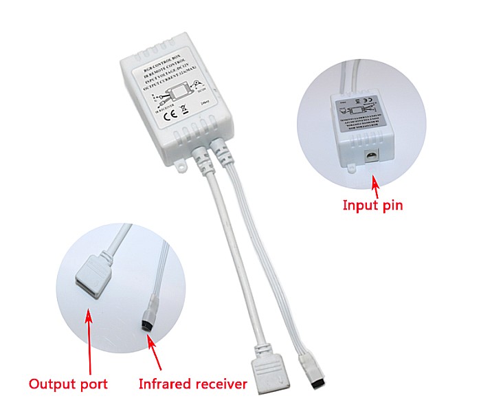 Controller banda led RGB cu telecomanda IR [2]