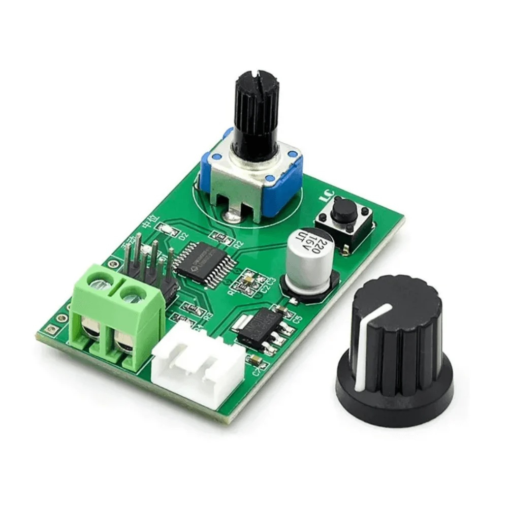 Controller dual servomotor 2 canale MG995 si SG90, reglaj prin buton si UART [5]