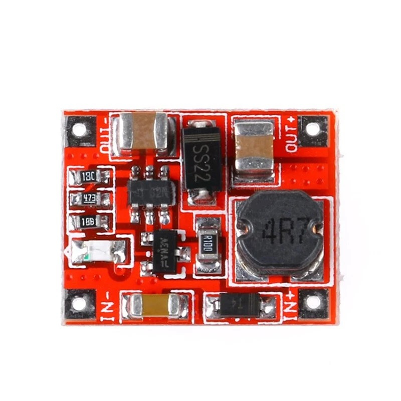 Convertor DC-DC step-up, 1-5V la 5.1-5.2V, 1A [3]