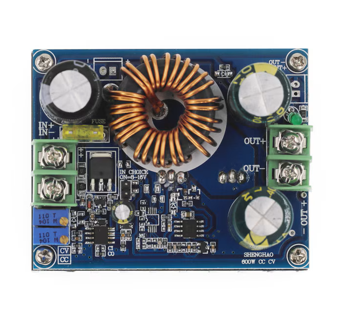 Convertor DC-DC step-up, 12-60V la 12-80V, 10A, 600W, CC/CV [4]