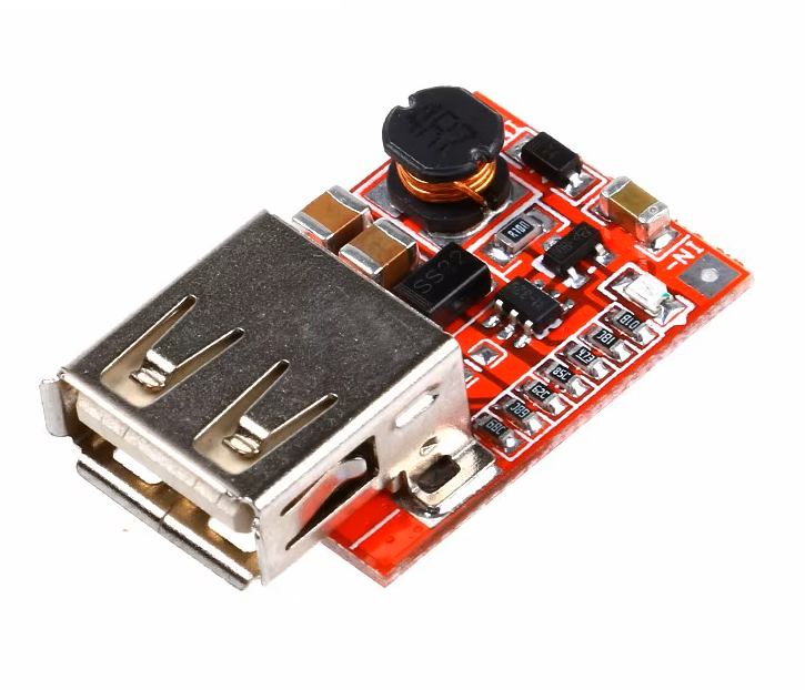 Convertor DC-DC step-up, 2.5-6V la 5V, 1A, USB-A [2]
