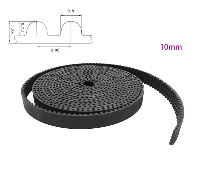 Curea GT2, 10mm, la metru liniar [3]