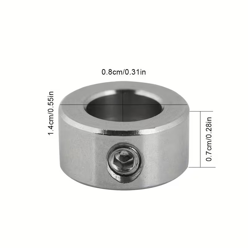 Dispozitiv blocare surub T8, 8x14x7mm, otel inoxidabil [2]