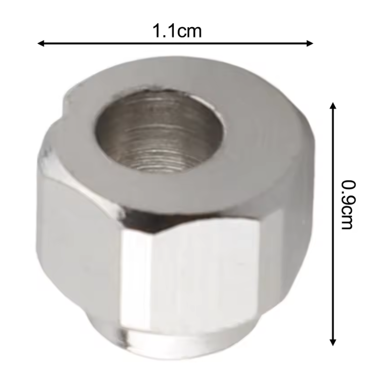 Distantier excentric OpenBuilds, gaura 5mm, inaltime 8.5mm, aluminiu, pentru rola V-slot [2]
