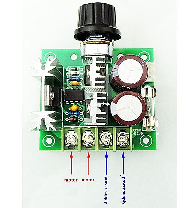 Driver PWM reglare turatie 10A 12-40VDC [2]