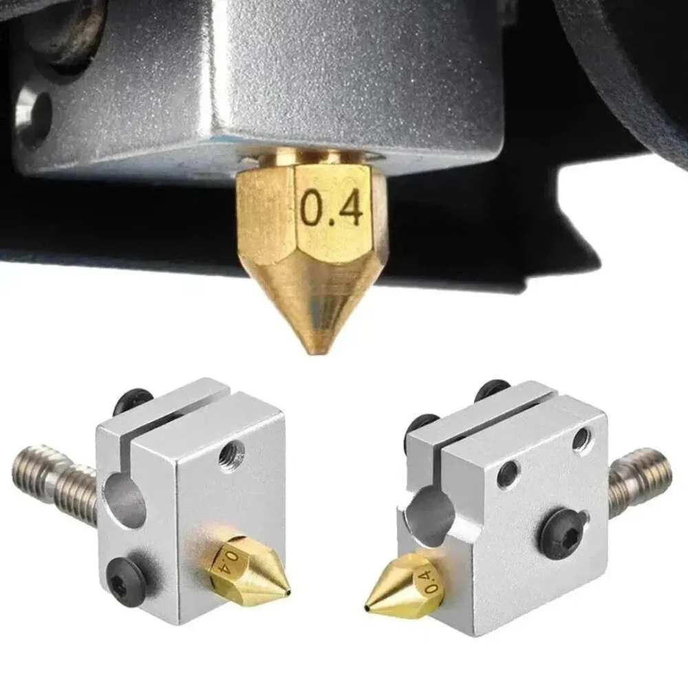 Duza imprimanta 3D, MK8, 0.4mm, filament 1.75mm, filet M6, alama [2]