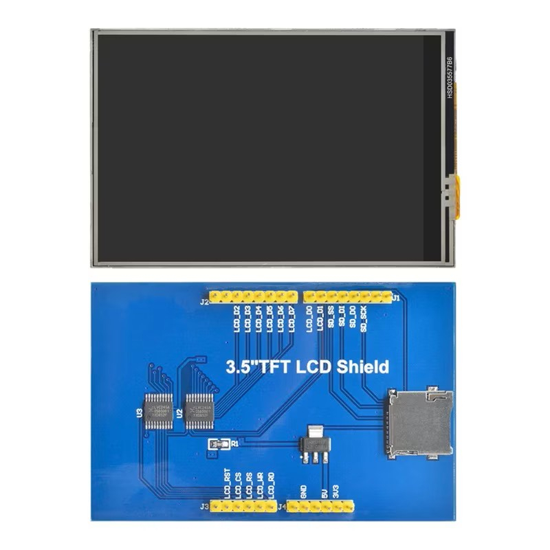 Display TFT LCD tactil 3.5 inch ILI9486, 480x320, pentru Arduino UNO/Mega [5]