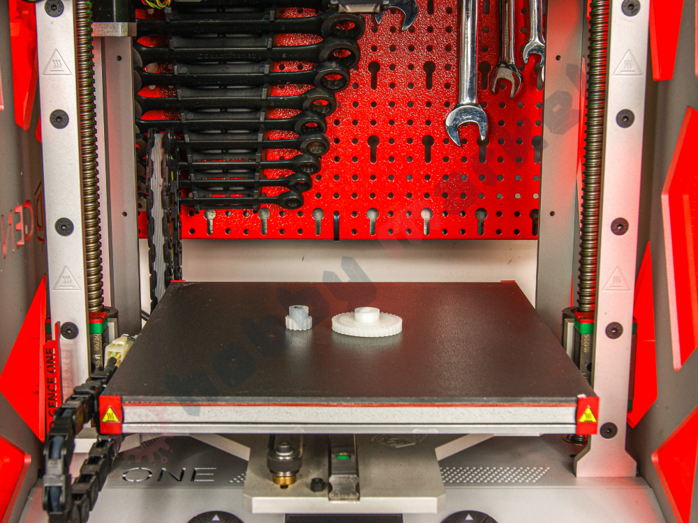 Filament PA12 natural, nylon, 1.75mm, 0.8kg, Devil Design, imprimantă 3D [3]