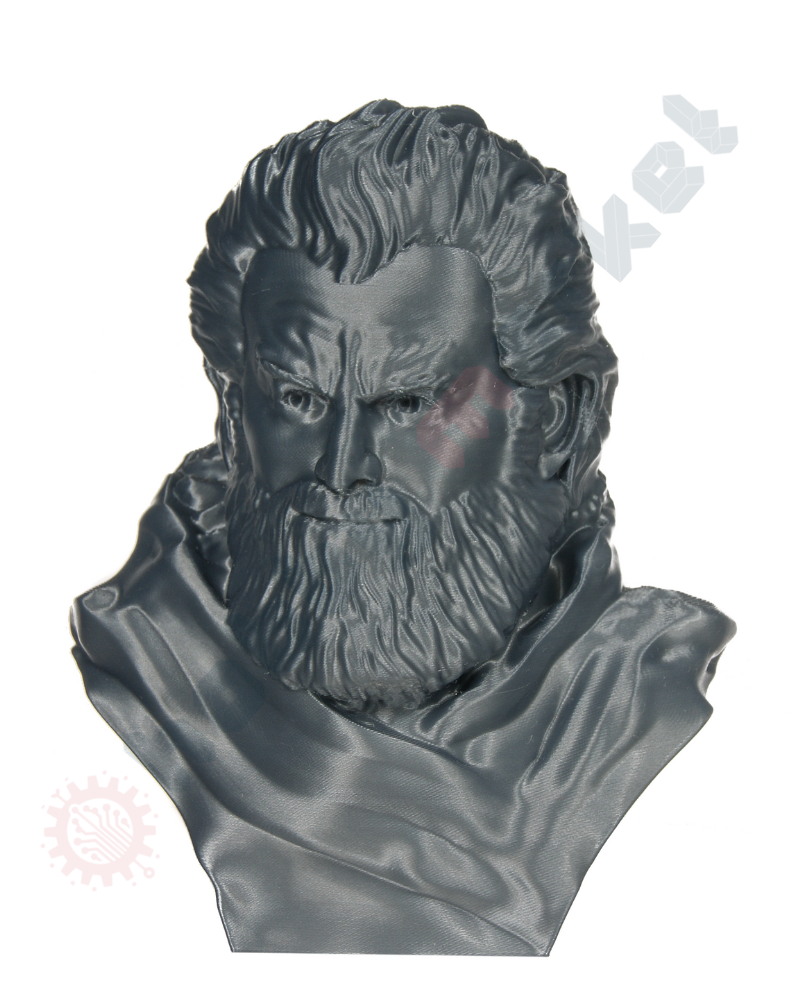 Filament PETG argintiu 1.75mm, 1kg, Devil Design, imprimantă 3D [3]