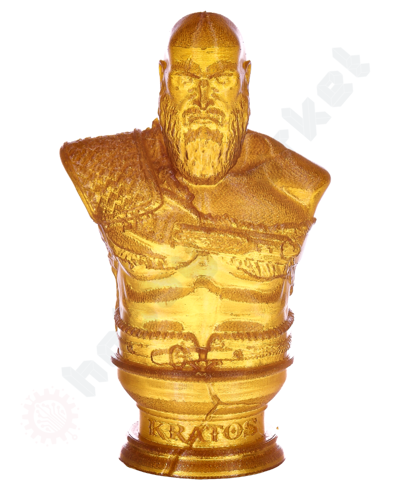 Filament PETG chihlimbar transparent (Amber transparent), 1.75mm, 1kg, Devil Design, imprimantă 3D [4]